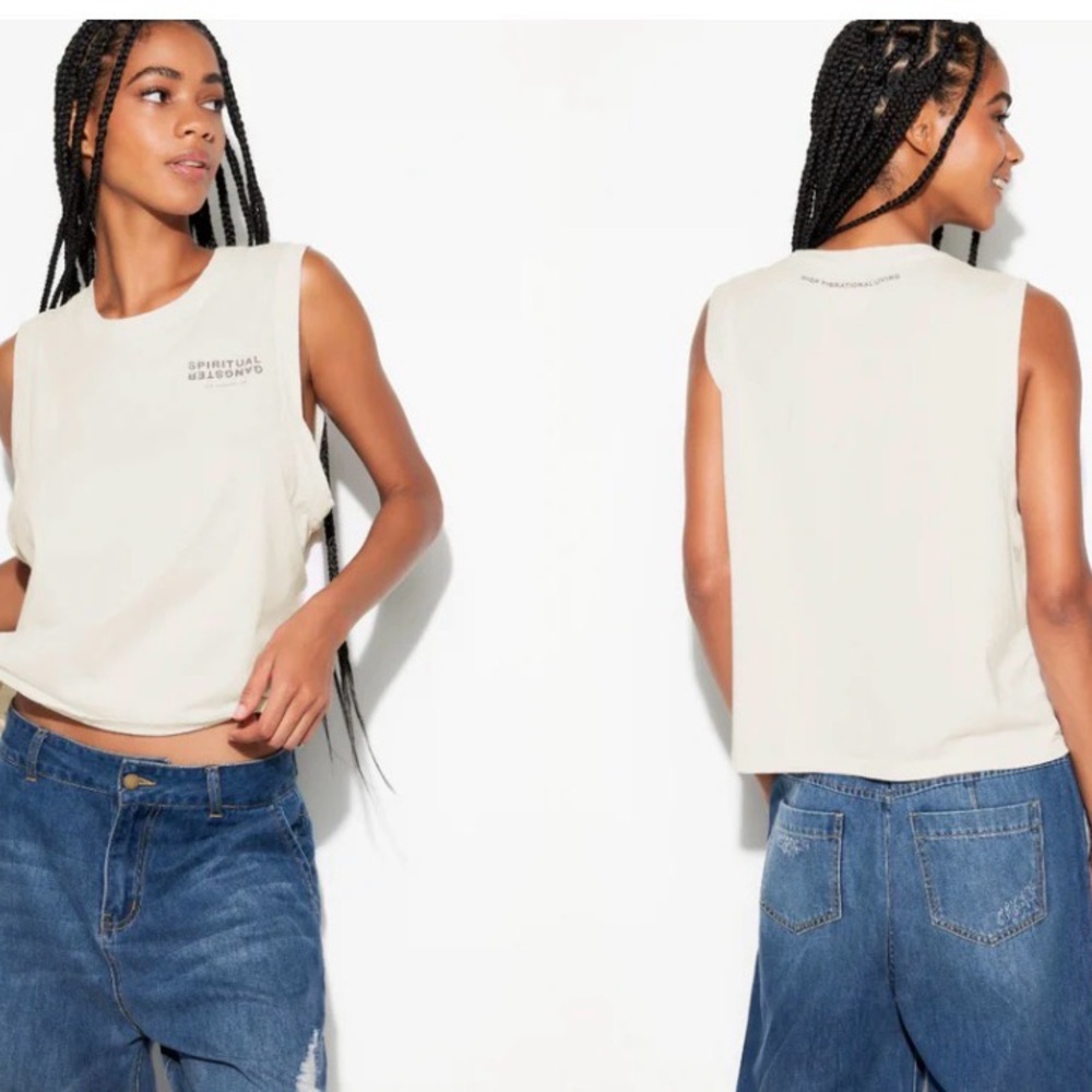Spiritual gangster LA Jagger tank